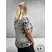 KAFFE CURVE Trui Lizzy Feather Black Leopard